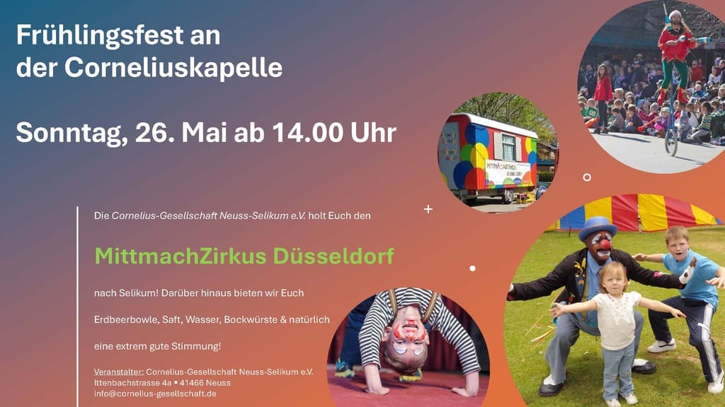 Frühlingsfest an der Corneliuskapelle